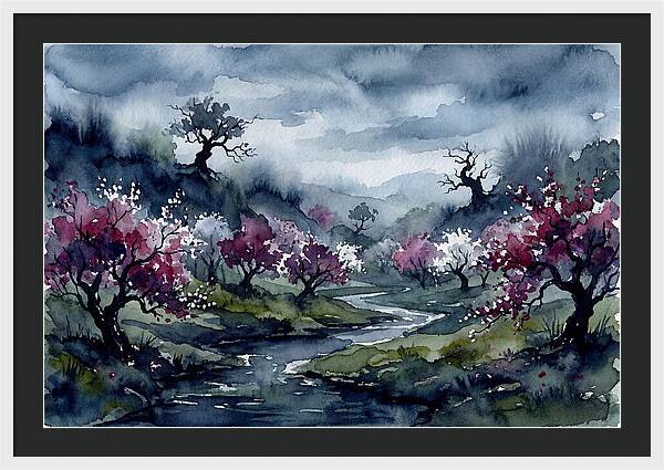 Serenity Among The Blossoms