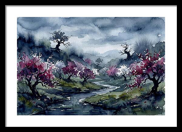 Serenity Among The Blossoms