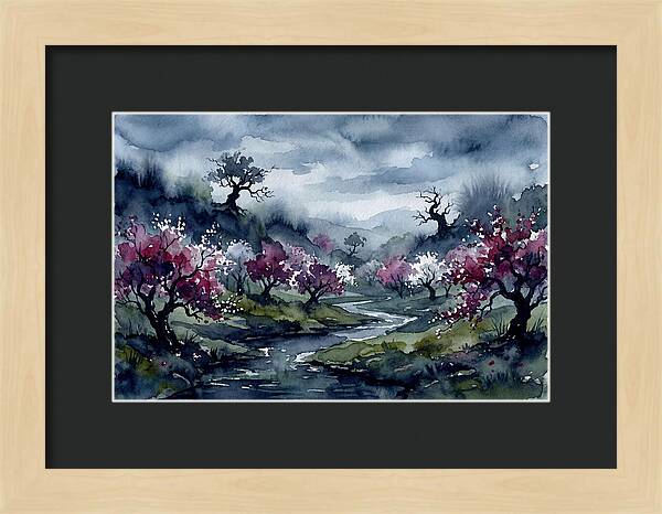 Serenity Among The Blossoms