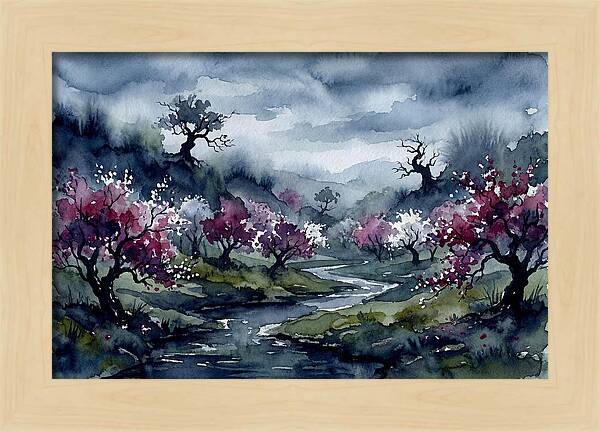 Serenity Among The Blossoms