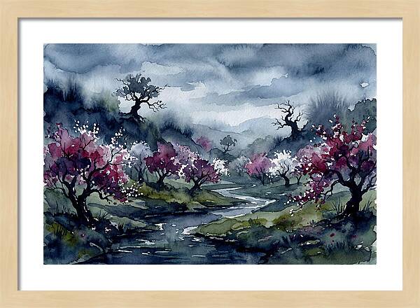 Serenity Among The Blossoms