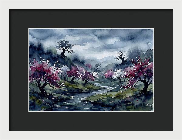Serenity Among The Blossoms