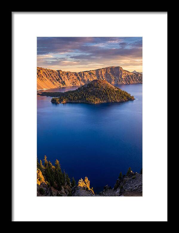 Serenity Beneath Crater Lake
