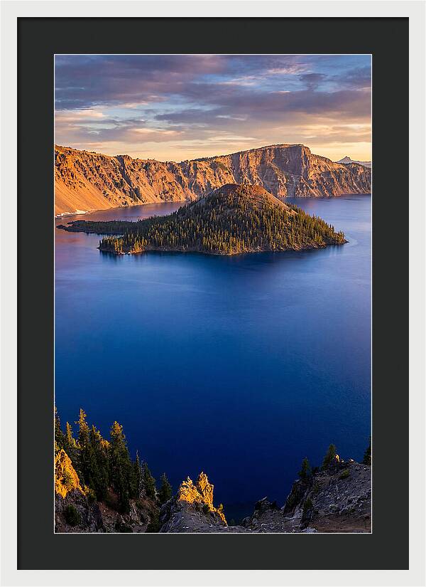 Serenity Beneath Crater Lake