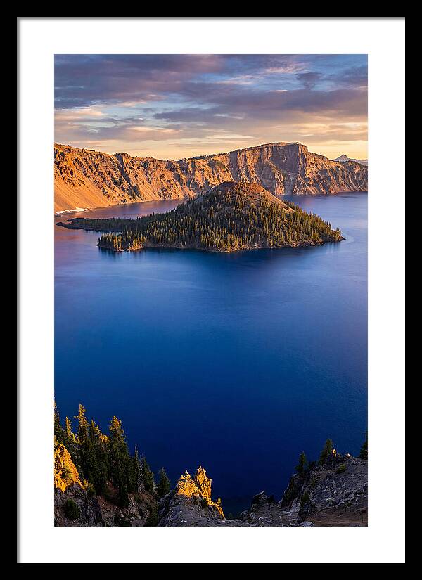 Serenity Beneath Crater Lake