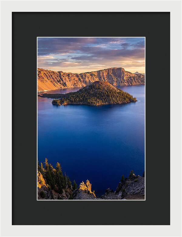 Serenity Beneath Crater Lake