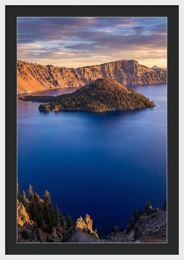 Serenity Beneath Crater Lake