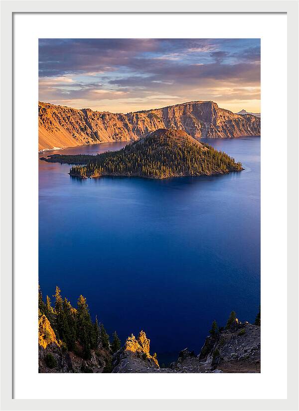 Serenity Beneath Crater Lake