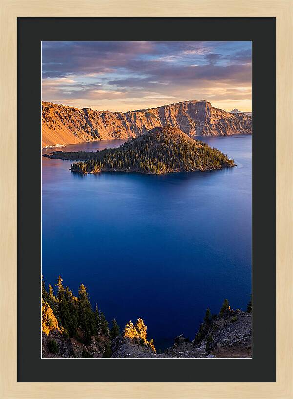 Serenity Beneath Crater Lake