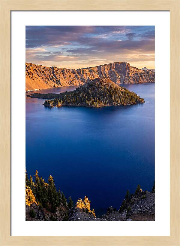 Serenity Beneath Crater Lake