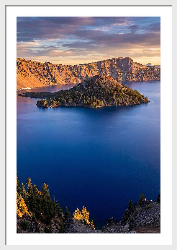 Serenity Beneath Crater Lake