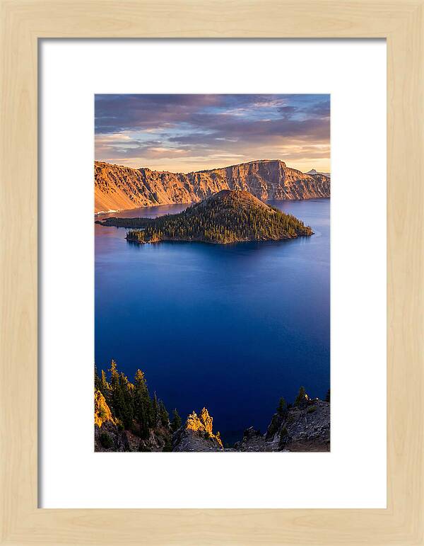 Serenity Beneath Crater Lake