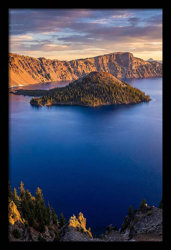 Serenity Beneath Crater Lake