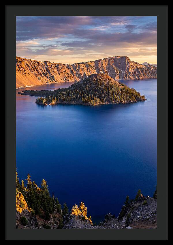 Serenity Beneath Crater Lake