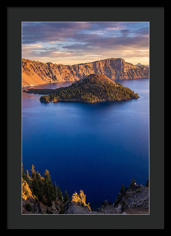 Serenity Beneath Crater Lake