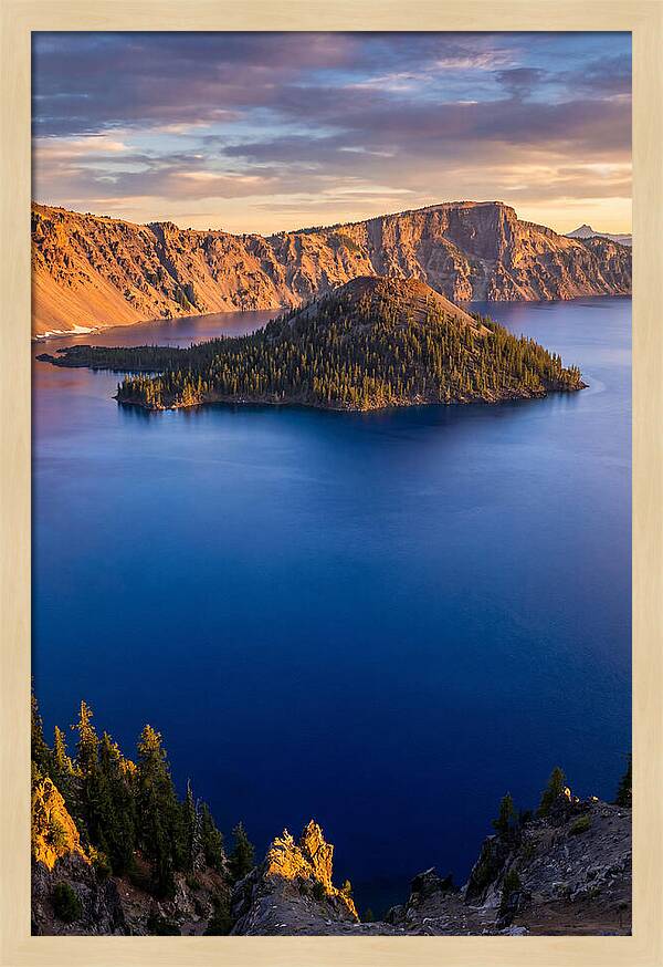 Serenity Beneath Crater Lake
