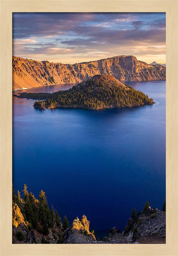 Serenity Beneath Crater Lake