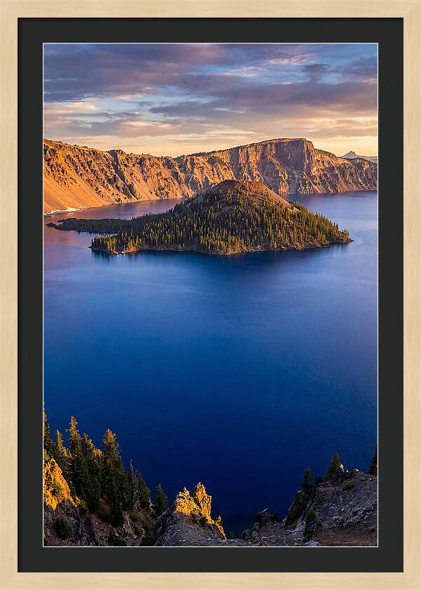 Serenity Beneath Crater Lake