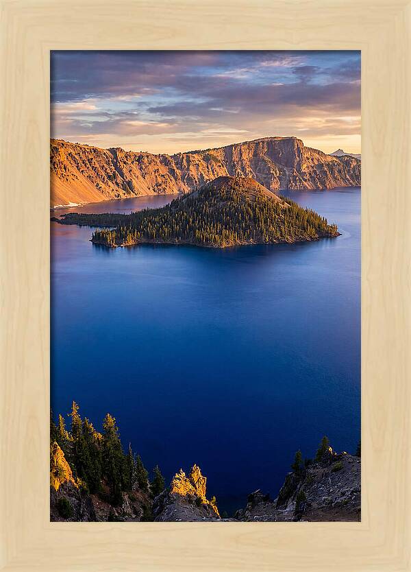Serenity Beneath Crater Lake