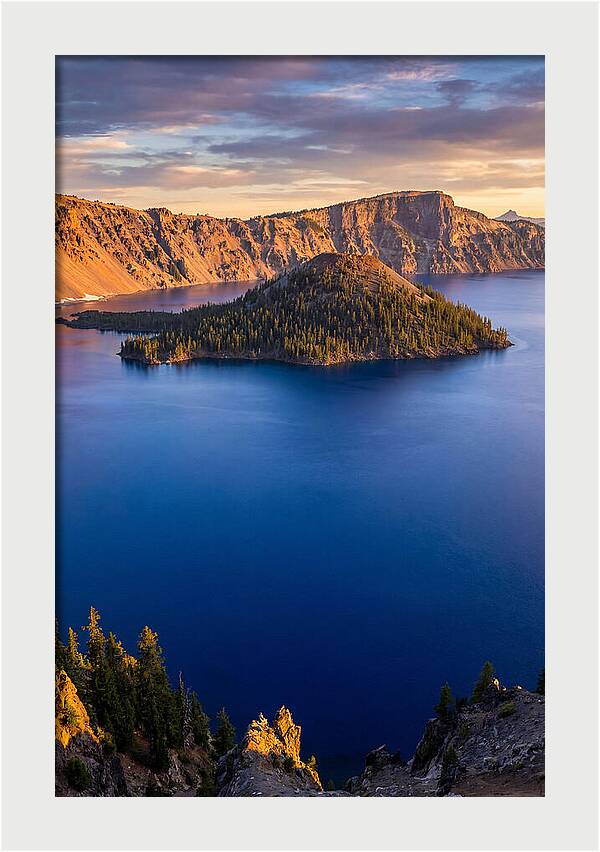Serenity Beneath Crater Lake
