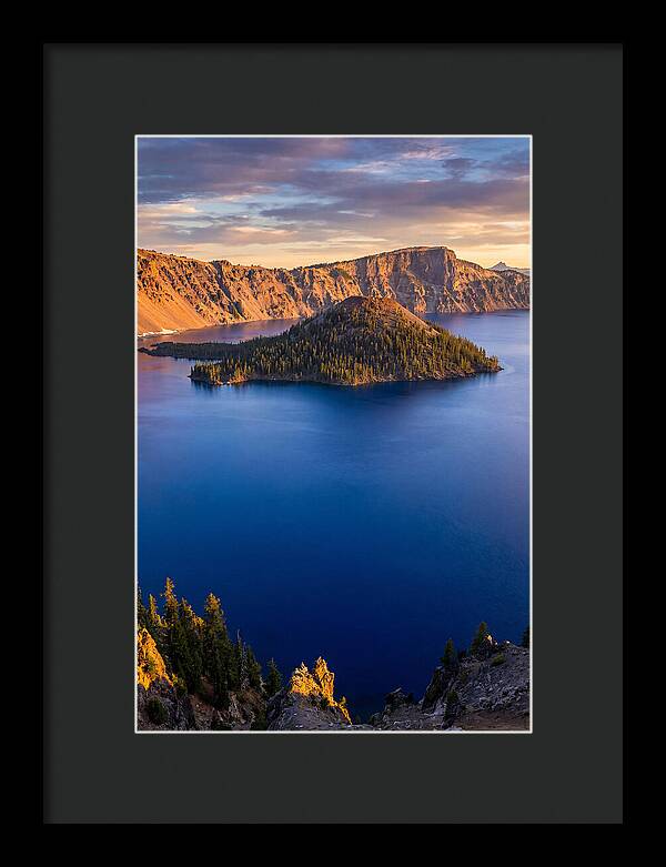 Serenity Beneath Crater Lake