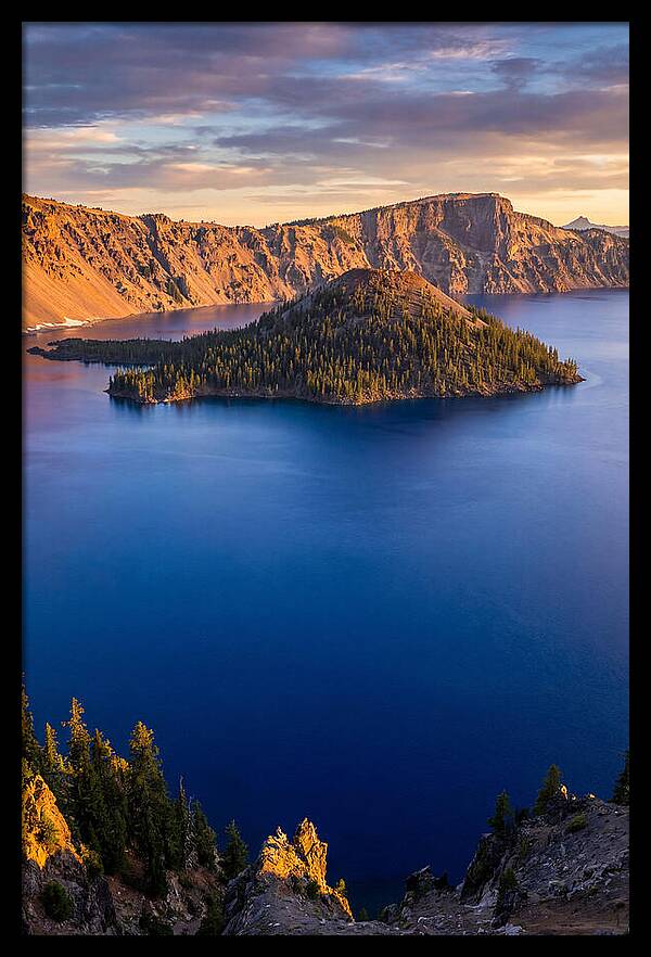 Serenity Beneath Crater Lake