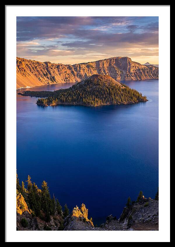 Serenity Beneath Crater Lake