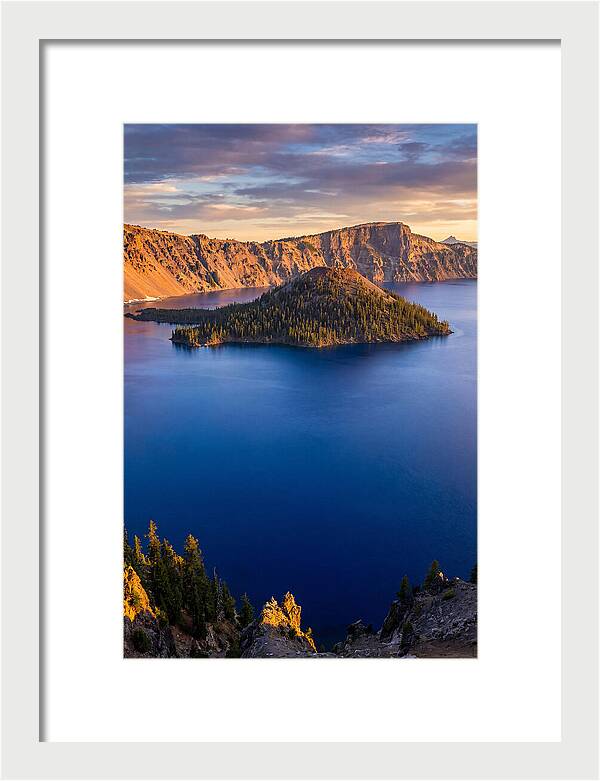 Serenity Beneath Crater Lake