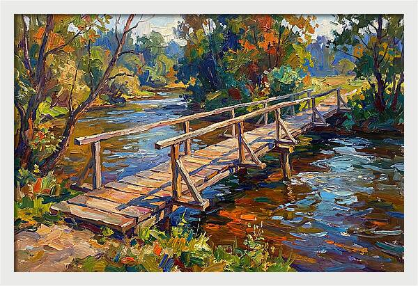 Serenity Beneath The Footbridge