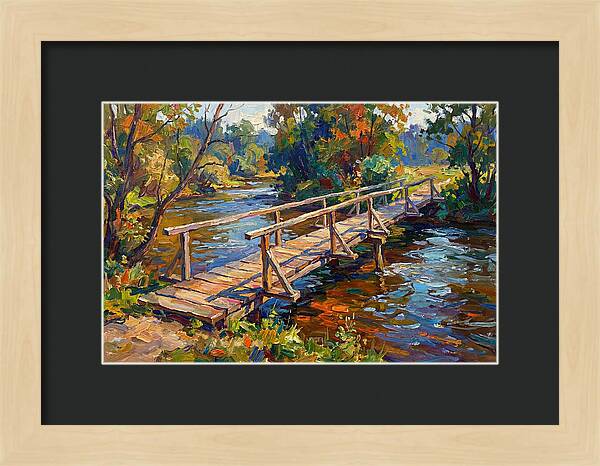 Serenity Beneath The Footbridge