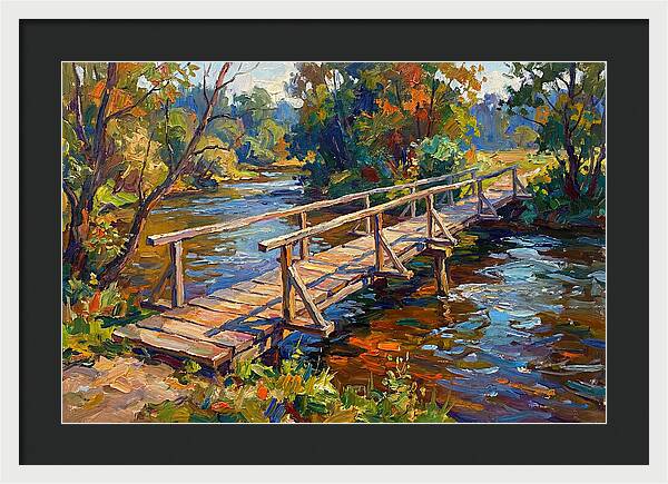 Serenity Beneath The Footbridge