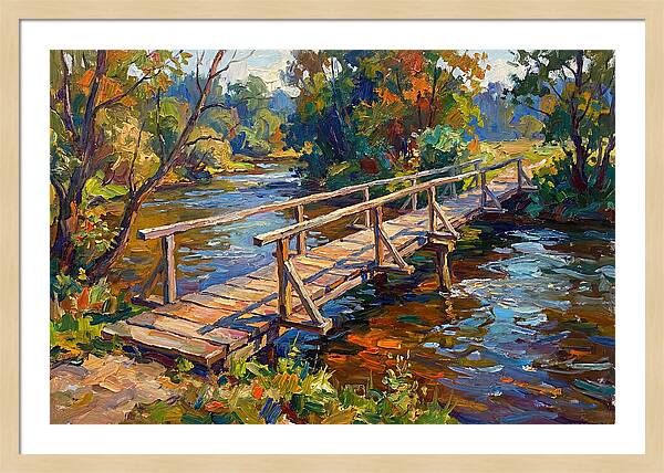 Serenity Beneath The Footbridge