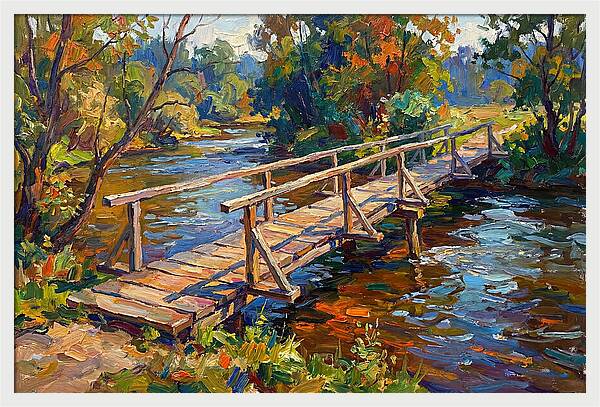 Serenity Beneath The Footbridge