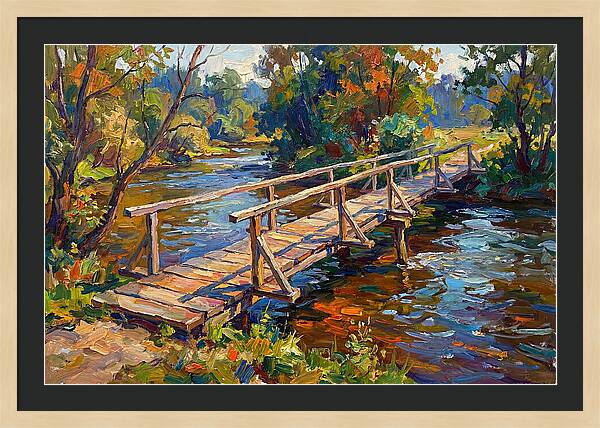 Serenity Beneath The Footbridge