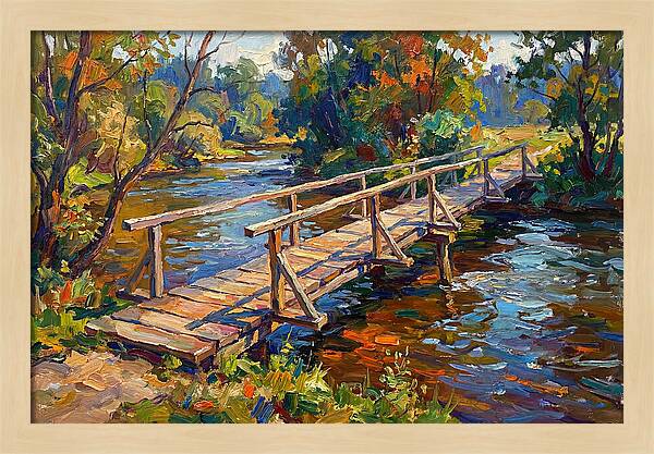 Serenity Beneath The Footbridge