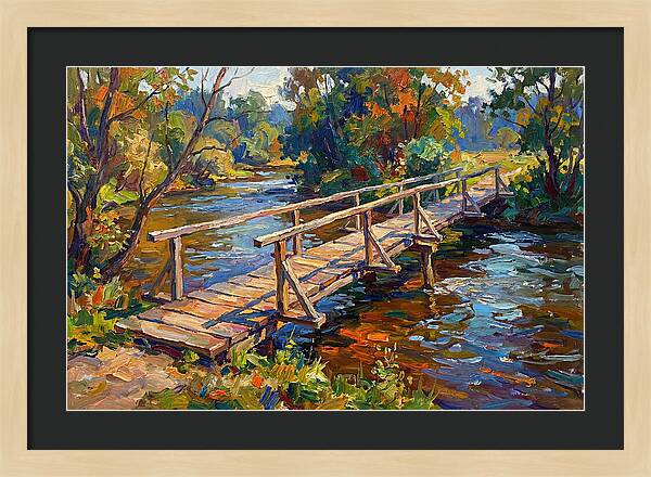 Serenity Beneath The Footbridge