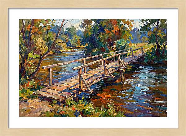 Serenity Beneath The Footbridge