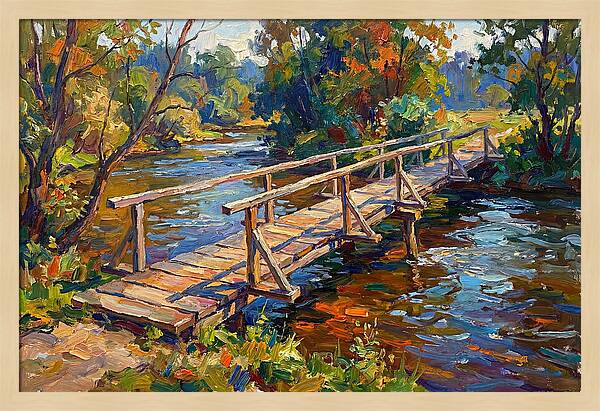 Serenity Beneath The Footbridge