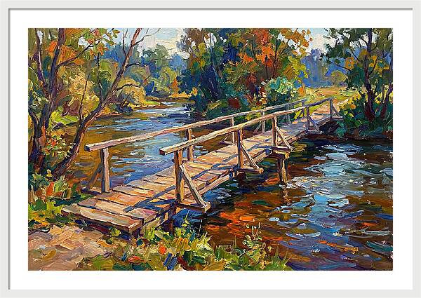 Serenity Beneath The Footbridge