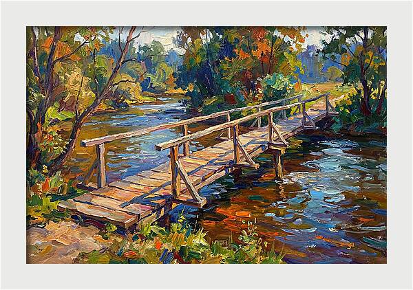 Serenity Beneath The Footbridge