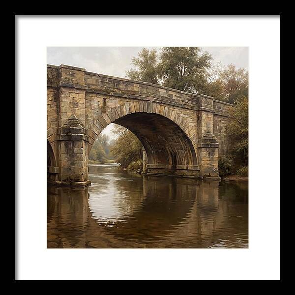 Serenity Beneath The Stone Bridge
