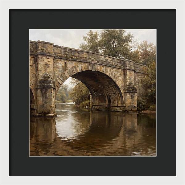 Serenity Beneath The Stone Bridge