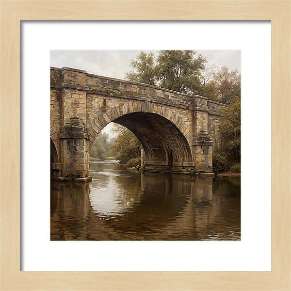 Serenity Beneath The Stone Bridge