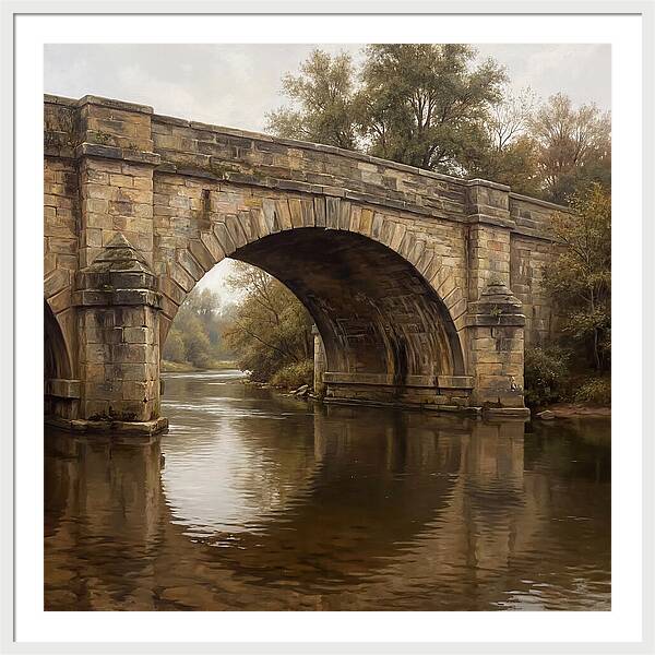 Serenity Beneath The Stone Bridge
