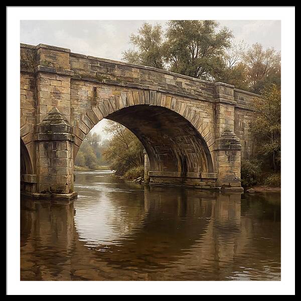 Serenity Beneath The Stone Bridge