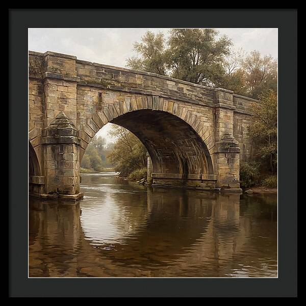 Serenity Beneath The Stone Bridge