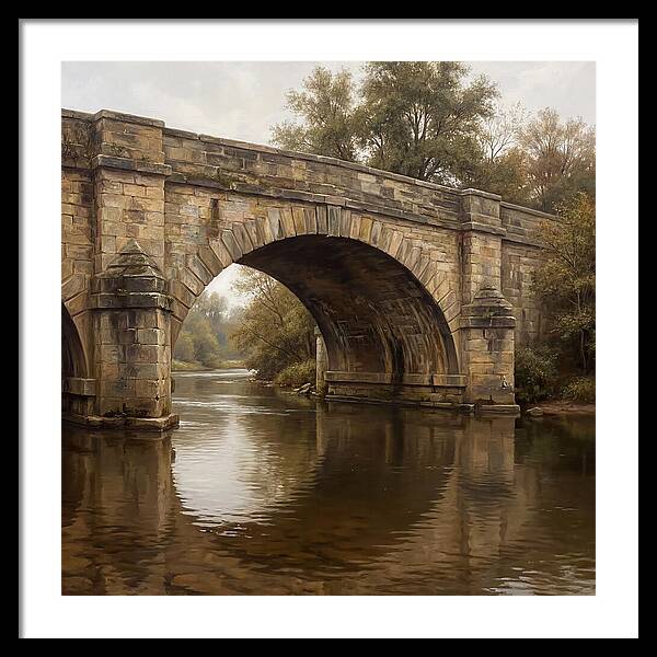 Serenity Beneath The Stone Bridge