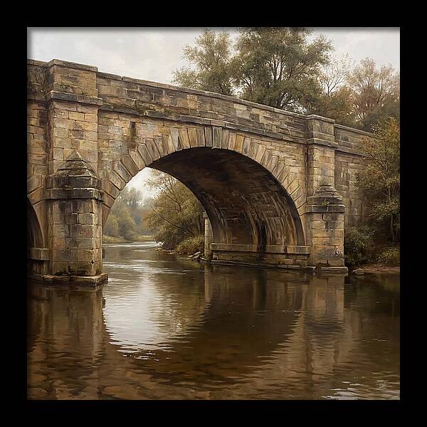 Serenity Beneath The Stone Bridge