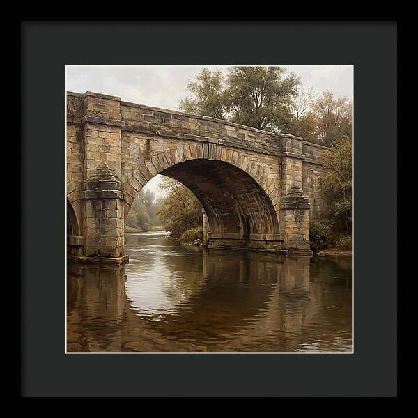Serenity Beneath The Stone Bridge