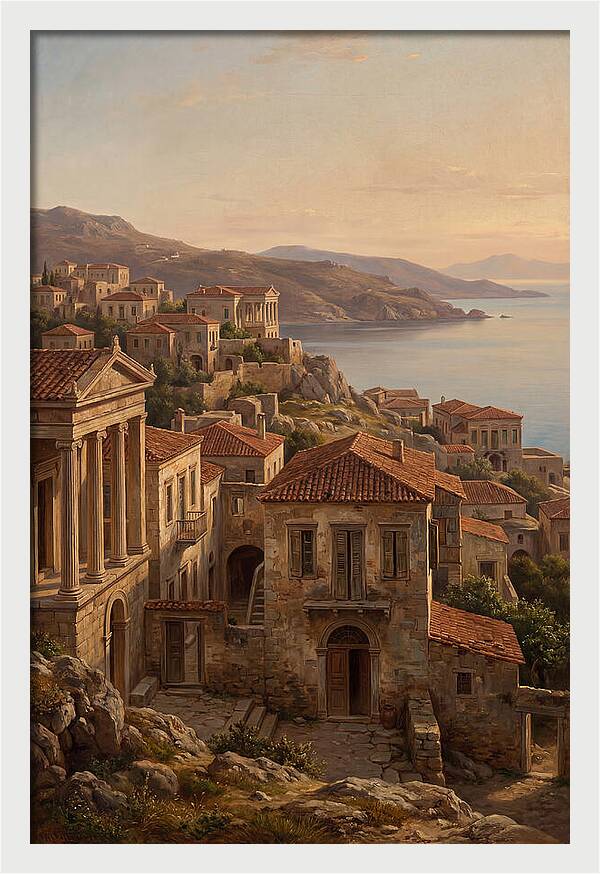 Serenity In A Greek Village